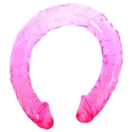 BAILE - PINK DOUBLE DONG 44.5 CM